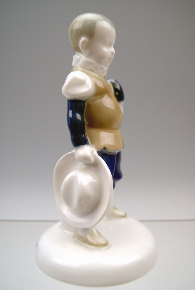 Details zu ROSENTHAL FIGUR SILENE FAUN MIT KRÜGEN K.HIMMELSTOSS MNR ...