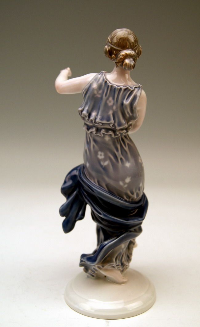 ROSENTHAL FEMALE DANCER TANAGRA TÄNZERIN TANAGRA CREATED BY RICHARD ...