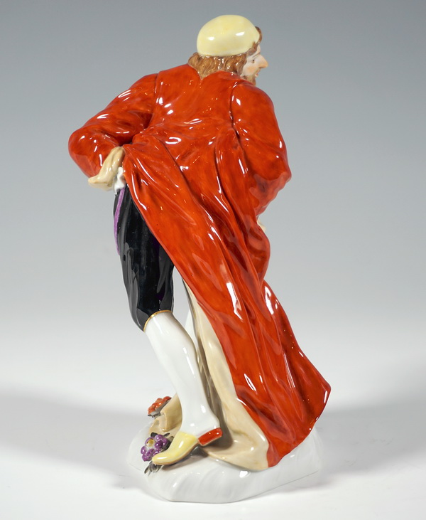 Meissen Figur Pantalone Commedia dell Arte Kändler 20. Jhdt