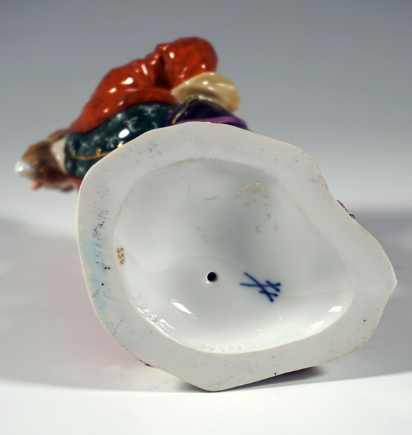 Meissen Figur Pantalone Commedia dell Arte Kändler 20. Jhdt