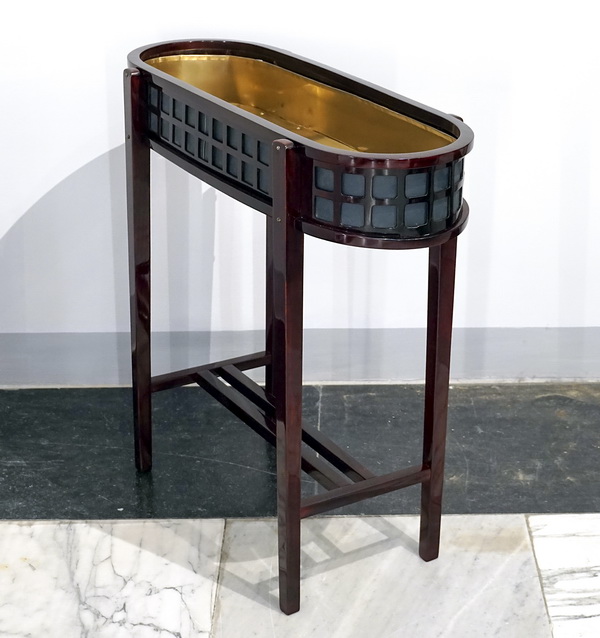 J J Kohn Art Nouveau flower stand Jugendstil Blumenständer Modell 1016 Josef Hoffmann circa 1905